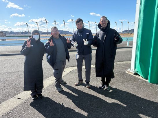 みをつくしふれあい駅伝大会のボランティア活動